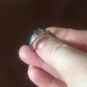 Aquamarine ring